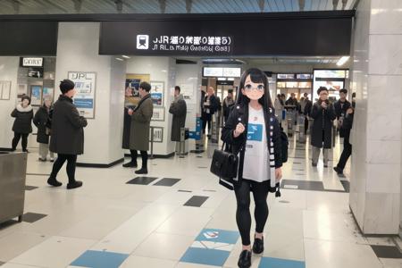 JR大阪駅御堂筋口 Midosuji Exit of JR Osaka Station SD15