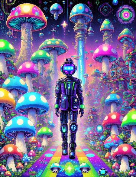 DonM - Shroom Kingdom 8bit [SD,SDXL,Pony]