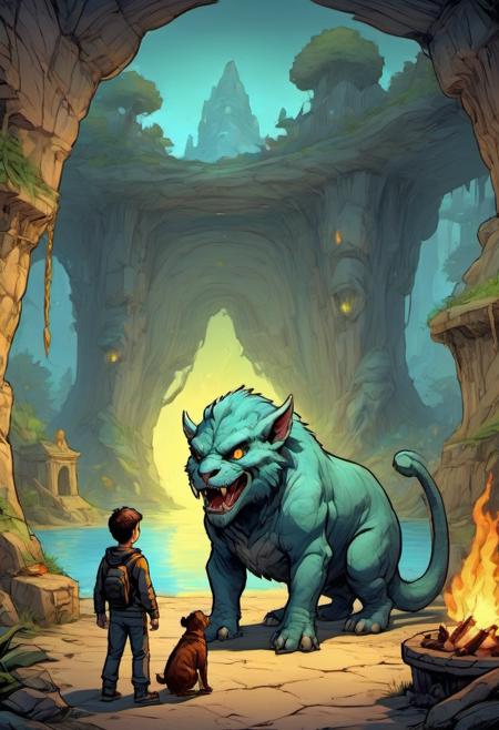 Eldritch Comics (comic book style illustration)