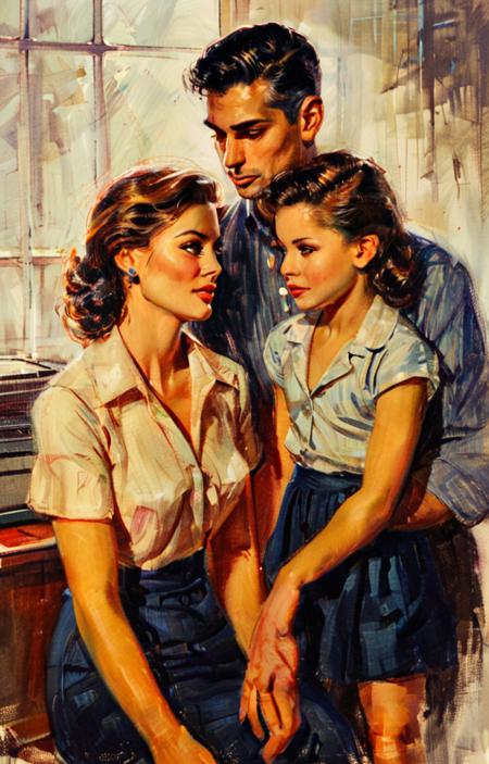 An American style promotional painting style from the last century - tangbohu [SDXL] 4