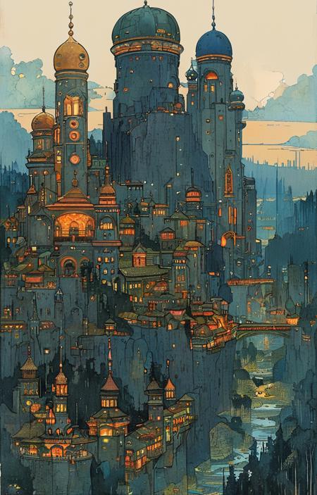 style of Ivan Bilibin [SDXL] 166