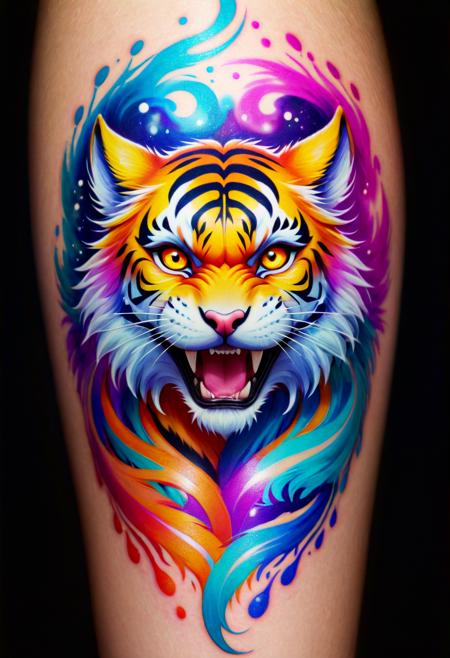 MHXL - Emberline Lumina | Tattoo's & Glowing (SDXL)