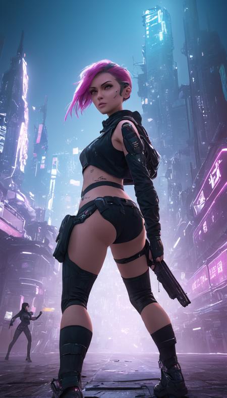 Cyberpunk [Style] Sci-Fi LoRA XL