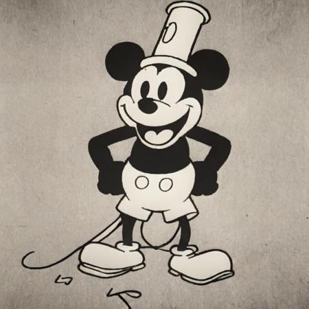 Steamboat Willie Style XL版本Steamboat Willie Style XL (ID: 303638)
