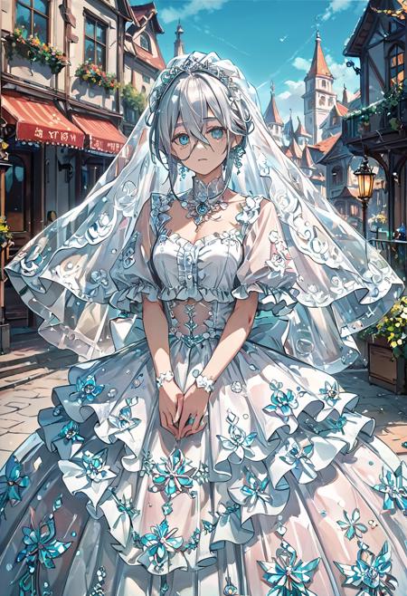 wedding dress-XLPony版本v002 (ID: 541115)