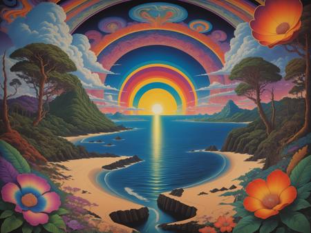 Psychedelic Landscape (Pony/PSDXL, SD1.5)