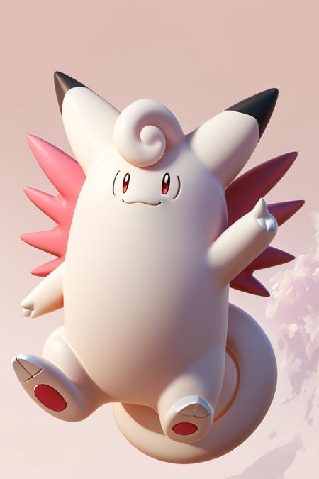 Clefable: Pixy Fairy | ピクシー (Pokedex #0036) [Pony]
