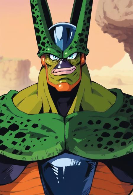 Cell Dragon Ball Pony XL