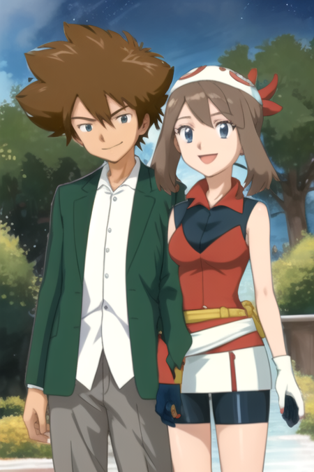 Taichi Yagami x Haruka (Digimon x Pokemon)