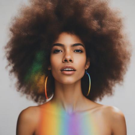 Rainbow highlights V1