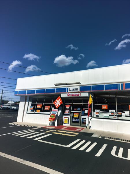 コンビニ Japanese convenience store LoRA