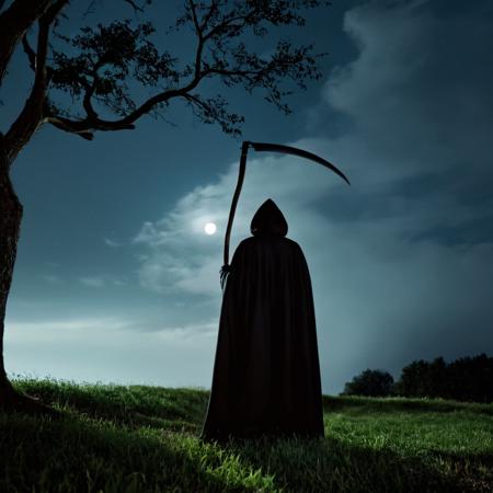 Grim Reaper cinematic style XL + SD1.5
