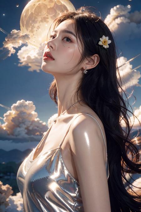 夏日幻想云端少女_极致逼真人像摄影版本v1.0 (ID: 890290)