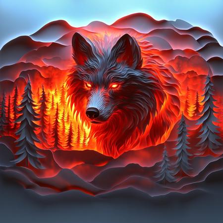 Paper Cut Art {SD XL | Pony} - by Ethanar