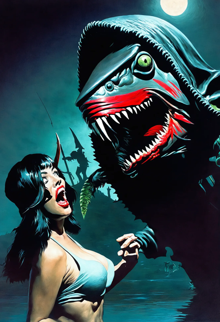 Pulp horror visual element wildcards