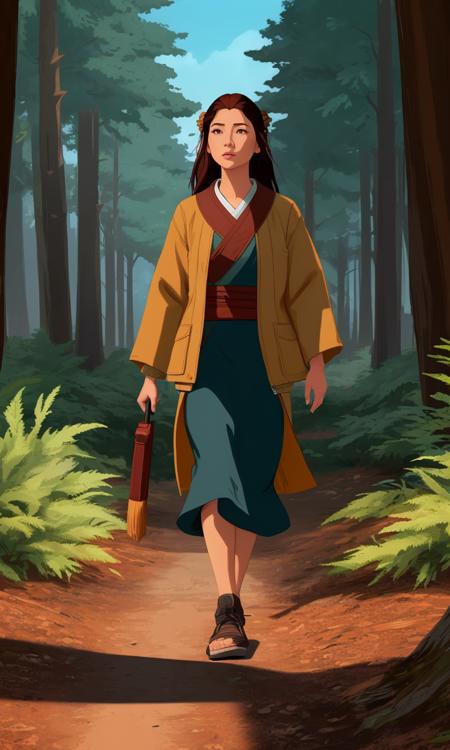 Blue Eye Samurai (Art Style)