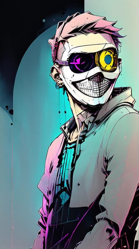 Grimehouse DJ LoRa Mask