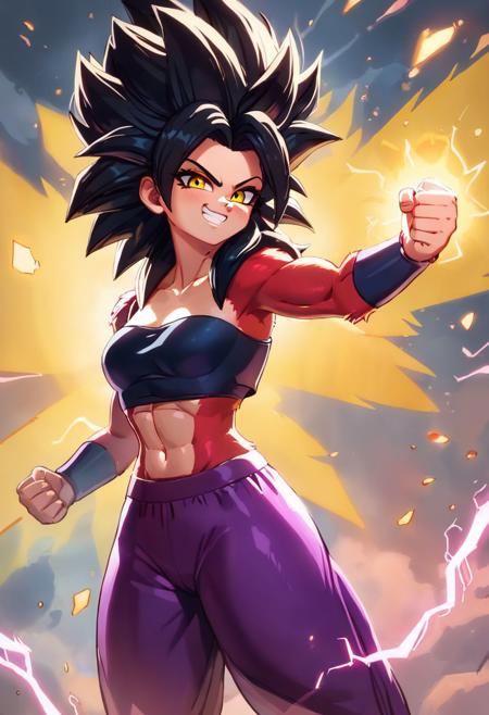 Caulifla Super Saiyan 4 Form (Dragon Ball Super) [Pony]