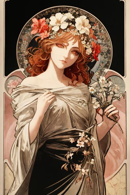 Alphonse Mucha Style