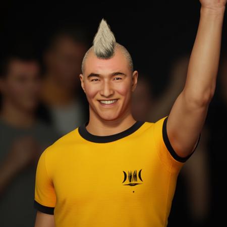 Mohawk Punk Male