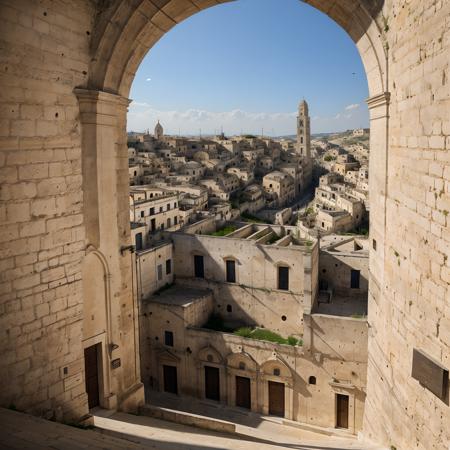 Matera city of Sassi - Italian ancient town