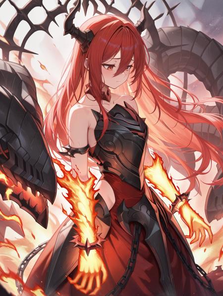 Yu-Gi-Oh! - Promethean Princess, Bestower of Flames (賜炎の咎姫) illuXL