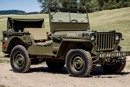 Willys MB - Willys jeep - American WW2 military vehicle