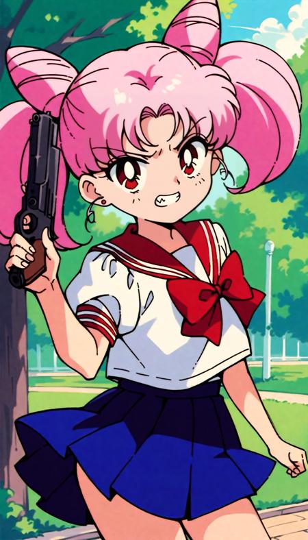 【XL】水手小月亮_Sailor Chibimoon_美少女战士SAILOR MOON_美少女戦士セーラームーン版本v1.0 (ID: 660978)