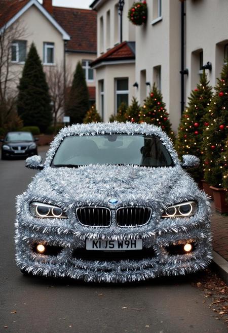 Jibs Christmas Tinsel Wrapped Anything [Flux + SDXL]版本Flux (ID: 1185626)
