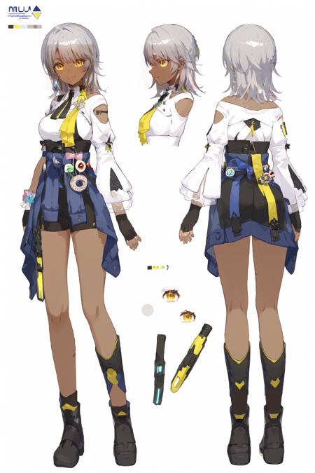 (SDXL | SD1.5) Lora-卡罗尔-Carol-崩坏三 Honkai Impact 3rd-MIHOYO Collection 米家全家桶系列
