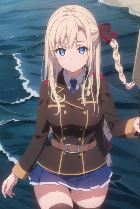 Wilhelmina Braunschweig Ingenohl Friedeburg (ヴィルヘルミーナ・ブラウンシュヴァイク・インゲノール・フリーデブルク) - High School Fleet (ハイスクール・フリート)