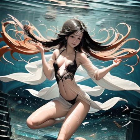 水下少女