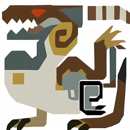 Monster Hunter Icon Style 怪物猎人rise/XX/WI 图标风格