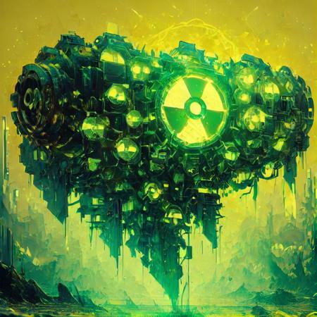 ☢️☣️Nuclear Hazard Style LoRA [FLUX+SD+XL+Pony]☣️☢️