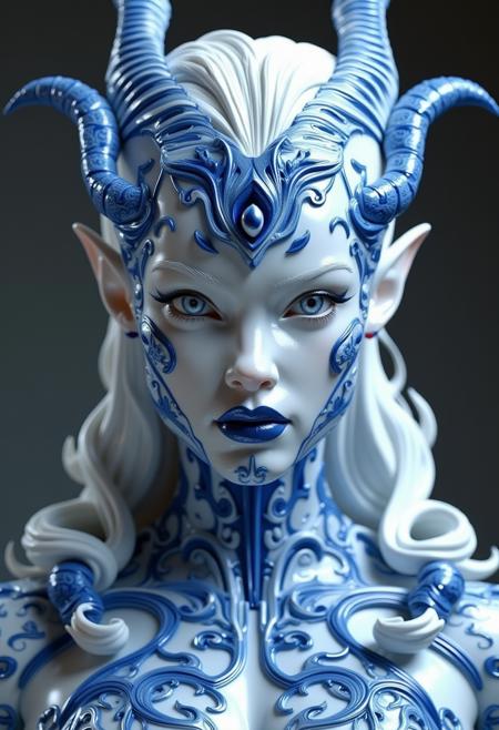 Ceramics style Flux by Lâm Panda