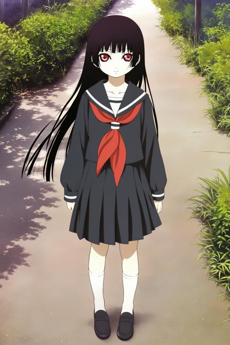 [illustrious XL] Enma Ai/阎魔爱 《JigokuShoujo》/《Hell Girl》/《地狱少女》 - TV Animation Character Style