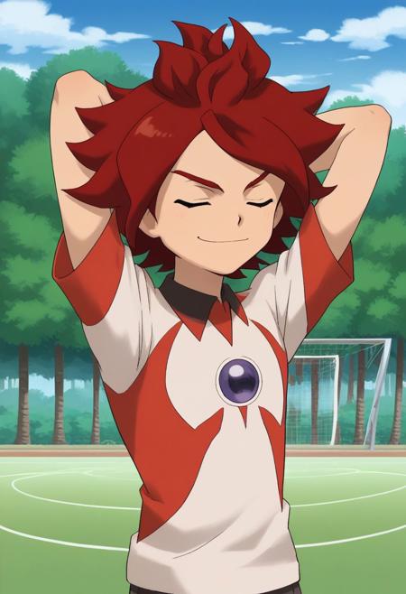 Nagumo Haruya (Burn) / Claude Beacons (Torch) - Inazuma Eleven - Pony + Illustrious