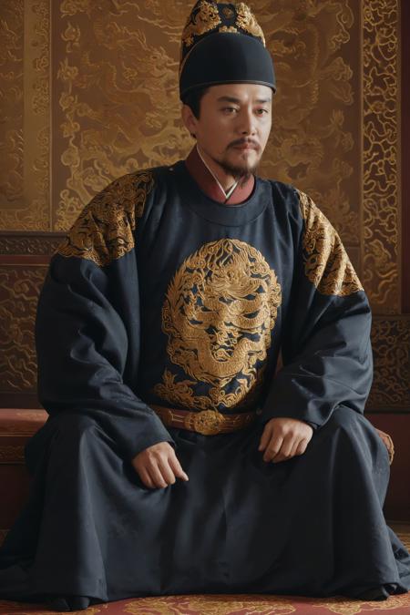 Chinese Emperor Clothing 明代早期皇帝常服