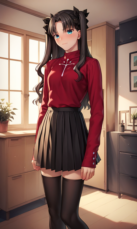 Rin tohsaka  LORA and(Pony)  from fate stay night visual novel