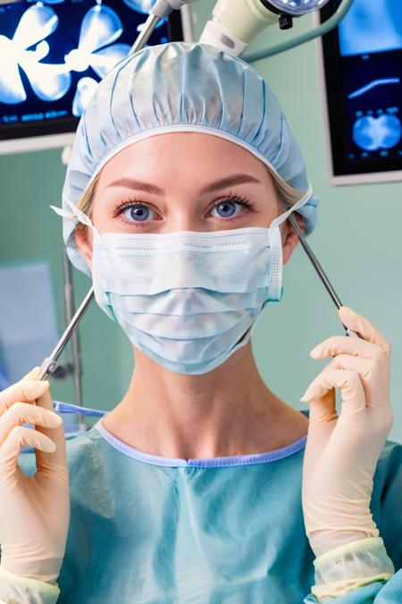 Female Surgeon / Surgical Nurse XL
