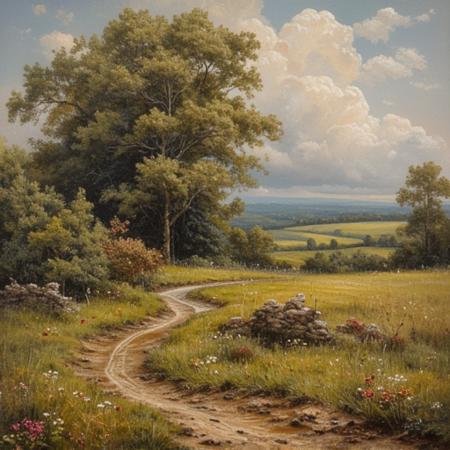 style of Helen Allingham [FLUX] 136