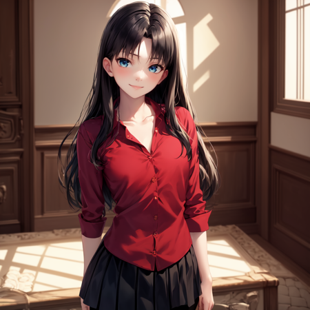 Rin tohsaka  LORA and(Pony)  from fate stay night visual novel