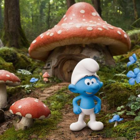 The Smurfs - Flux1.D & SDXL