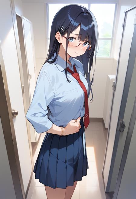 学校の男子トイレ Boys' restroom in a Japanese high school / PONY