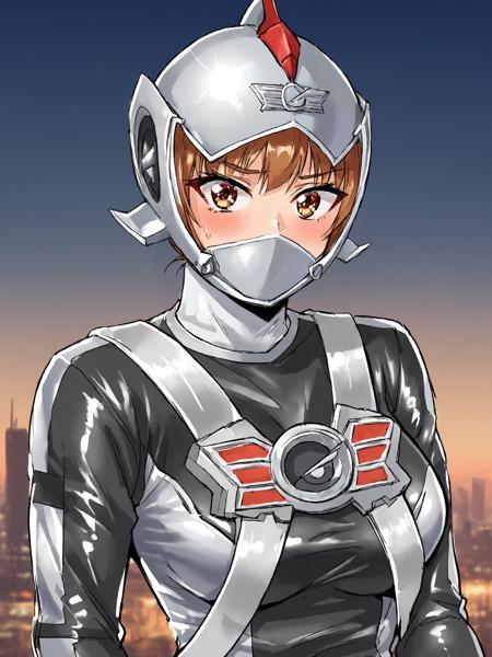 Go-On Silver ゴーオンシルバー (Ranger Operator Series Silver) | Engine Sentai Go-Onger 炎神戦隊ゴーオンジャー (Power Rangers RPM)