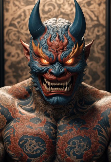 DonM - Hannya Style [SD1.5,SDXL]