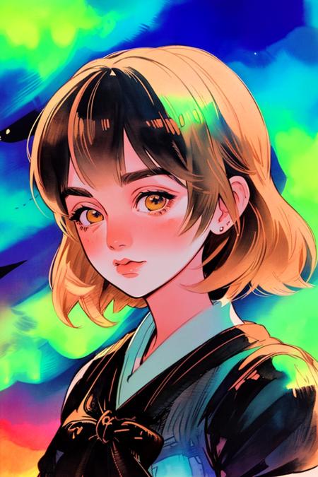Little Thunder manga style