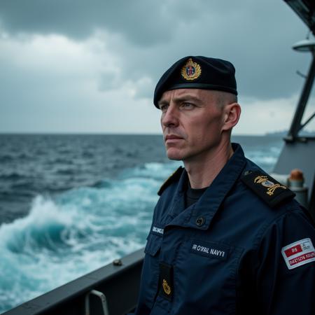 Modern British Royal Navy Working Uniform (Flux)