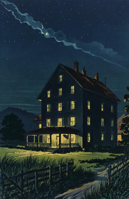 Wizard's Vintage Golden Age Illustration