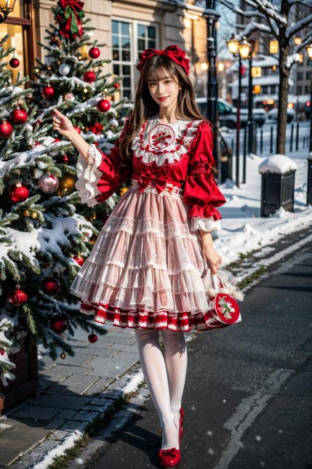 [Realistic] Christmas dress | 圣诞小裙几